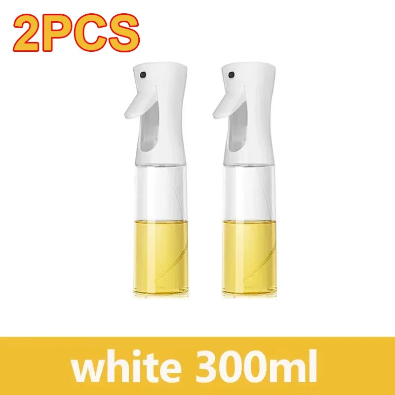 1pc 100/200/300/500ml Oil Spray Pot Kitchen Household Edible Olive Oil Spray Bottle Atomized Misty Oil Tank Air Fryer Spray Bott