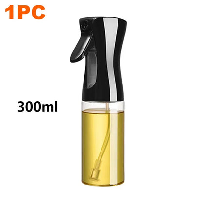 1pc 100/200/300/500ml Oil Spray Pot Kitchen Household Edible Olive Oil Spray Bottle Atomized Misty Oil Tank Air Fryer Spray Bott