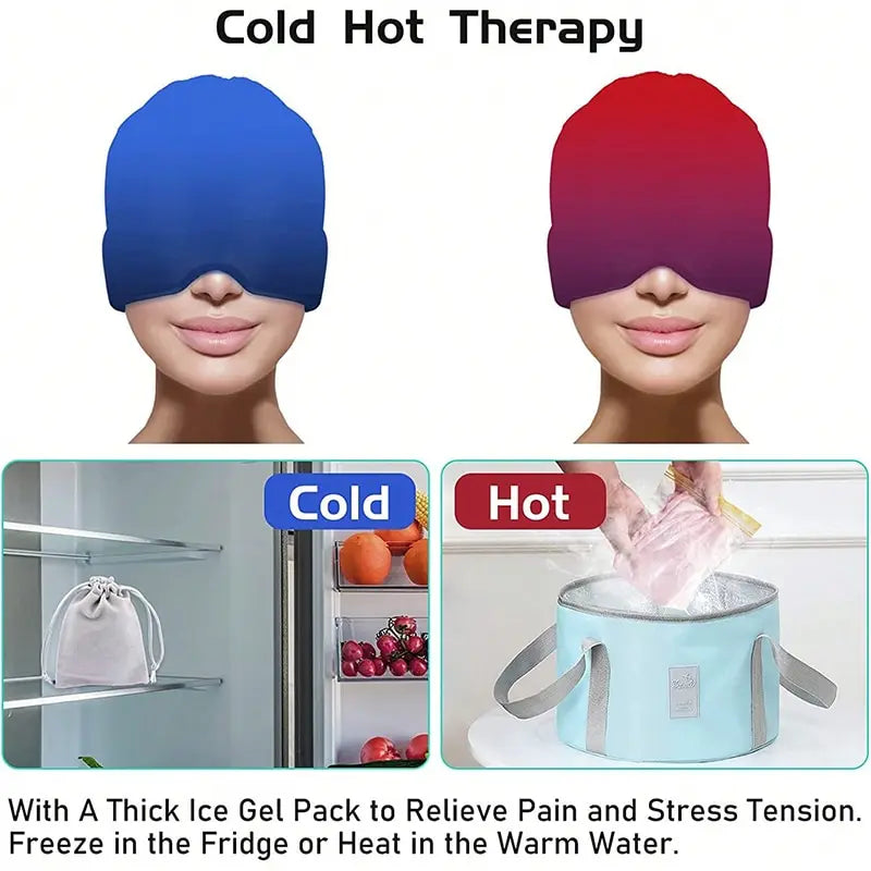 Therapeutic Gel Migraine Relief Cap