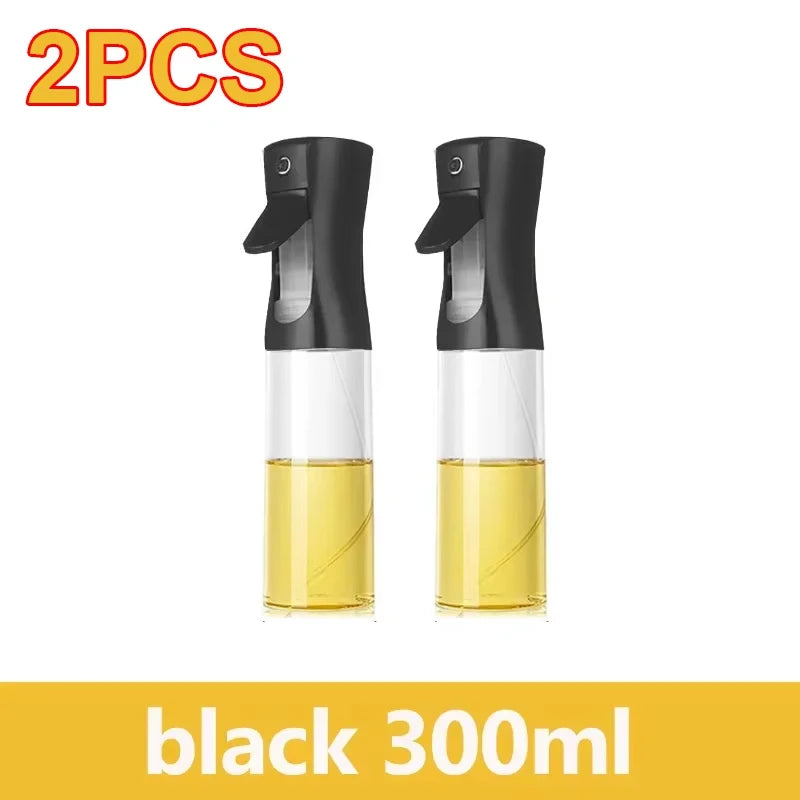 1pc 100/200/300/500ml Oil Spray Pot Kitchen Household Edible Olive Oil Spray Bottle Atomized Misty Oil Tank Air Fryer Spray Bott