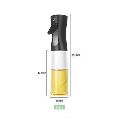 1pc 100/200/300/500ml Oil Spray Pot Kitchen Household Edible Olive Oil Spray Bottle Atomized Misty Oil Tank Air Fryer Spray Bott