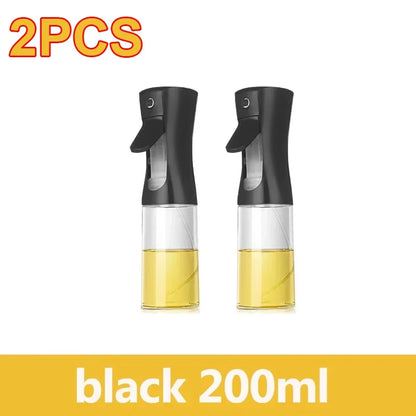 1pc 100/200/300/500ml Oil Spray Pot Kitchen Household Edible Olive Oil Spray Bottle Atomized Misty Oil Tank Air Fryer Spray Bott